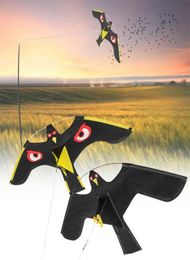Emulación Flying Hawk Kite Bird Scarer Drive Repelente para Garden Scarecrow Yard Repeller 2110256167172