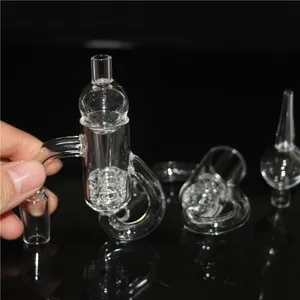 Enail Quartz Banger Smoking Accessoires 10 mm 14 mm mannelijke of vrouwelijke gepolijste gewrichtset mini -kookbeker voor DAB -rigs Glass nectar