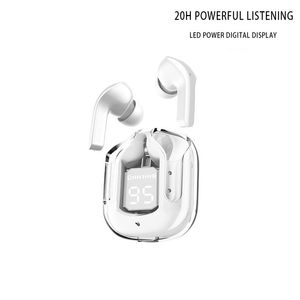 Écouteurs Bluetooth sans fil ENC, écouteurs stéréo HiFi, antibruit, avec affichage numérique, étui de chargement, casque de Sport et de jeu