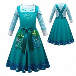 Encanto Julieta Mirabel Madrigal Mère Dres Fille Halen Costumes pour Enfant Carnaval Maid Julieta Cosplay Anime Lolita Dr V0ZI #