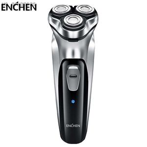 ENCHEN BlackStone Electric Face Shaver Razor for Men 3D Floating Blade Washable USB Rechargeable Shaving Beard Machine L230523