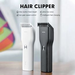 ENCHEN Boost électrique tondeuse à cheveux professionnel sans fil rapide type-c charge céramique coupe de cheveux Machine tondeuse à cheveux pour hommes adultes 240223