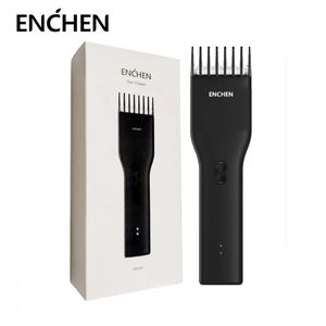 Enchen Boost Hair Electric Clipper Professional sans fil Typec rapide Charge de charge en céramique Trimmer pour hommes adultes 240411