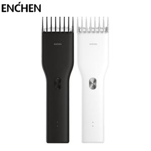 ENCHEN Boost Electric Hair Clippers For Men Children Ceramic Cutter Cutting Machine Professional Rechargeable Two Speed 220312