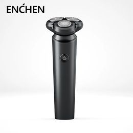 Enchen Victor Blackstone 7 Electrical Rotary Shaver for Men Magnetic Cutter Blade draagbare baard Trimmer Type-C oplaadbare 240411