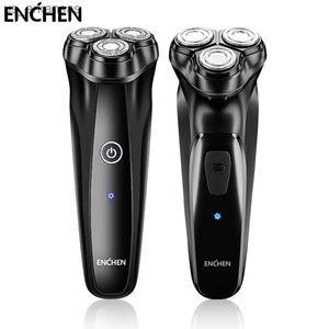 ENCHEN Warrior Rasoir Électrique pour Hommes Rechargeable Sans Fil Rotatif Électrique Rasoir Pop-up Barbe Tondeuse Visage Rasage Machine L230523