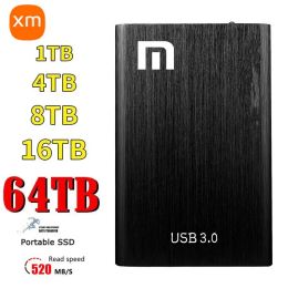 Enceinte 1 To Portable SSD USB3.0 HDD HDD HighSpeed externe SSD 2TB 4TB Disque dur portable 8 To Disques durs mobiles pour Xiaomi pour ordinateur portable