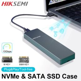Enceinte Hiksemi 10 Gbps M.2 NVME SATA SSD Tool enceinte