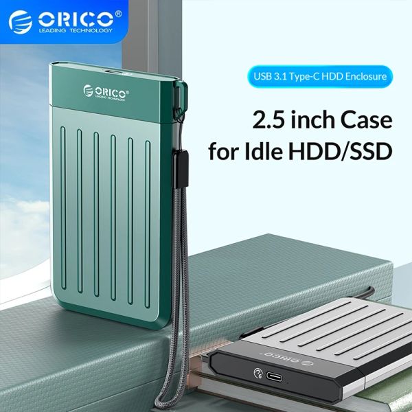 Cinete ORICO EXTERTER DURCE CONCLUSIÓN SSD HD USB C 6GBPS HDD Caso de 2.5 pulgadas SATA a USB 3.1 Caso de disco duro ORICO Tienda oficial