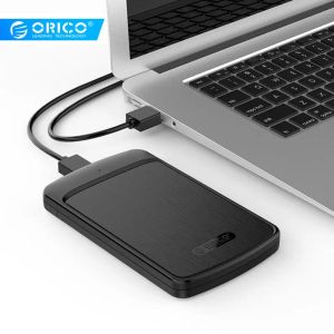 Behuizing ORICO USB 3.0 naar 2,5 inch SATA SSD Mobiele harde schijf Box Adapterkaart Externe behuizing Case voor 2,5 