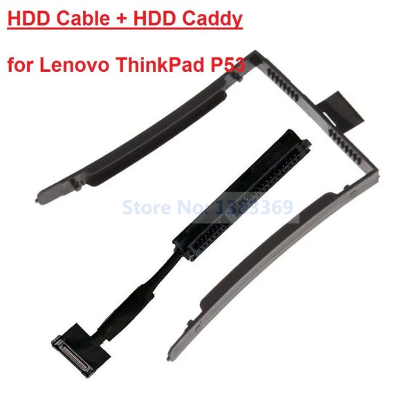 Cubre SATA HDD SSD Conector de disco duro Cable Flex Cable Bandeja para el soporte de Lenovo ThinkPad P53 FP530 P/N DC02C00G010 02DM497