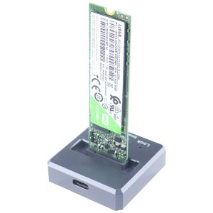 Enceinte SSD Station d'amarrage M.2 SSD à l'adaptateur USB Typec M.2 NVME / SATA CADDY BOX 10 Gbit