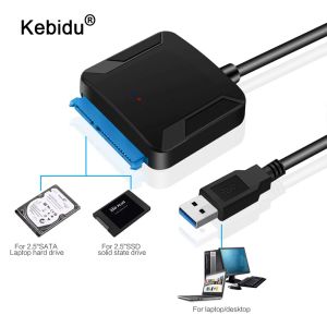 Behuizing USB 3.0 naar SATA -kabel USB3.0 Harde schijfadapter Converter 2.5/3,5 inch Externe HDD SSD -adapter voor laptop Xbox One Xbox 360 PS4