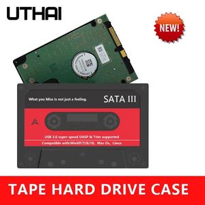 Cubre UTHAI T46 Nuevo disco duro USB 3.0 SATA 5GBPS 2.5 pulgadas HD externo HD Case para PC/Notebook Cape Hard Drive Case