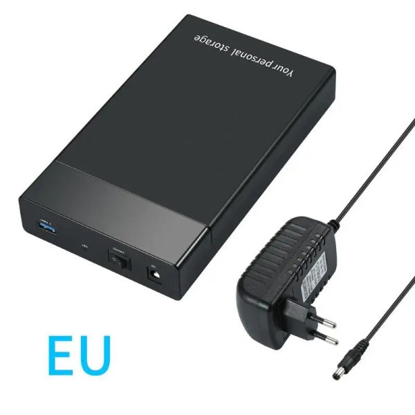 Enceinte VKTECH 3,5 pouces HDD CAS USB 3.0 TO SATA III ENCLOSION DU DRIST EXTÉRIEL