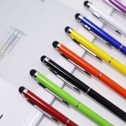 Fin High Metal Xihua Pen Condensateur Touch Signature à double usage Xiaogaoshi Busin Office Conference Lumière Luxury Ballpoint
