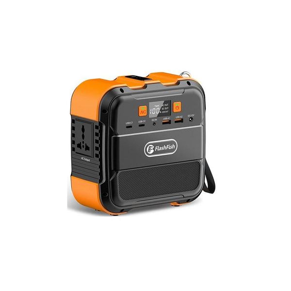 Batterie de stockage d'énergie FF AC 26400MAH PORTABLE POWER SALLE 260W LIFEPO4 Charge Outdoor Fishor TV CACP OPLICATIONS RV DROP DIVRION R DHDAZ