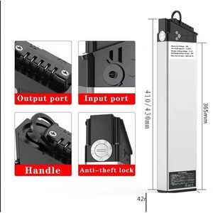 Energieopslagbatterij Originele elektrische fiets 48V 52V 10.4Ah 12.8Ah 14Ah 17.5Ah Vouwfiets Voor Mate X Ebike Batterijen 350W-1000W Otxab