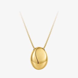 Enfashion Hollow Pebbles roestvrij staal lange ketting voor vrouwen mode sieraden goud kleur kettingen colar Halloween P J220613