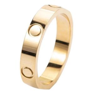 Anillos de compromiso para mujer joyería anillo de banda plateado para hombre letra simple regalo de boda de acero inoxidable para accesorios de pareja 233f