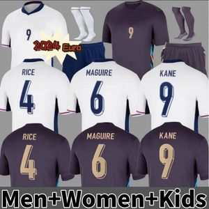 Angleterre Euro 24 Football Shirt 24 25 Angleterre Football Shirt Bellingham Kane Home Away Stadium Football Jersey Rice Saka Foden Men Woman Woman Kid Fans Joue Player Kit