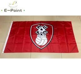Engeland Rotherham United FC 35ft 90cm150cm Polyester EPL Vlag Banner Decoratie Flying Home Garden Vlaggen Feestelijke geschenken 651266666