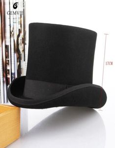 Angleterre Men Top Hat Hat 100 Fedoras Mad Hatter Top Chaps Top Top Top Top Président Hat Party Steampunk Magicic CAP C198462005