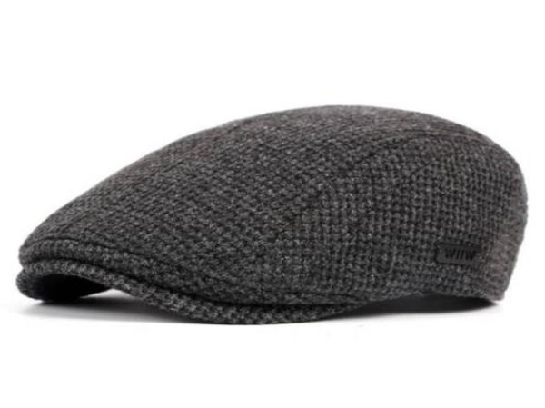Angleterre Wool Beret Hat Boina Men Men Women Knited Flat Snapback Cap Classic Vintage Spring Autumn Newsboy Ivy Hat Baret9532354