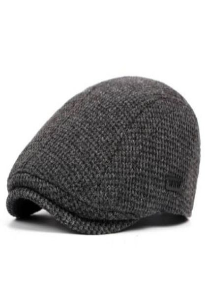 Angleterre Wool Beret Hat Boina Men Men Women Knited Flat Snapback Cap Classic Vintage Spring Autumn Newsboy Ivy Hat Baret6675519