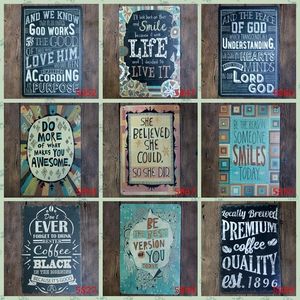 Engelse poëzie vintage plaat klassieke vintage blikken Posters Familie liefde 20 * 30 cm ijzeren schilderijen tin teken voor slaapkamer boekhandel decoratie