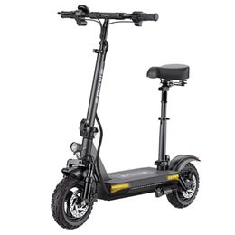 Engwe S6 Electric Scooter 10 inch off-road band 500W (piek 700 W) Borstelloze motor 45 km/u Max Snelheid 48V 15,6AH Batterij voor 70 km 120 kg lading IPX4 waterdicht met stoel met stoel