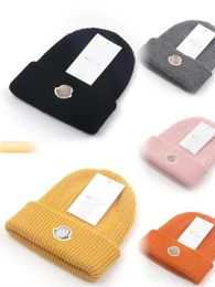 Améliorez votre style Chapeaux de créateurs de mode Bonnets à carreaux de haute qualité Chapeaux thermiques de luxe Chapeaux tricotés pour l'automne et l'hiver