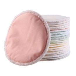 Amploir 10pcs Poussinets de poitrine de soins infirmiers lavables pour femmes enceintes imperméables Pul Mom Mallfeeding Bamboo Réutilisables PADS NURSING 12 CM