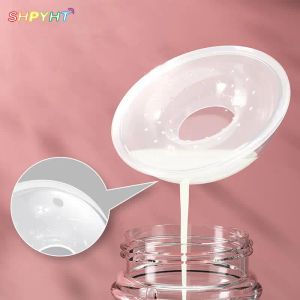 Amploir 1pc Baby Care Anti Galactorrhea PAD MALON MALTER MALTER SILICONE collecteur de lait renversé récipient de lait de lait doux