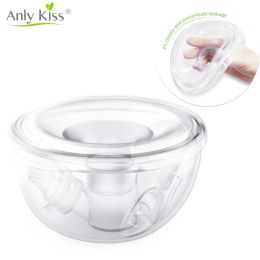 Enhancer anly kiss 2 pcs / lot silicone mater milk collecteur accessoires de tralker portables tasse d'allaitement maternel de collection de lait d'allaitement