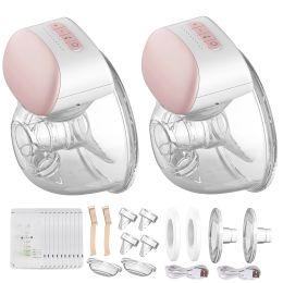 Enhancer Bebao Wearable Electric Breast Pump Hands Free Breast Cup 8oz/240ml BPafree 3 Modi 10 Zuigniveaus voor borstvoeding