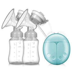 Amplice de sein électrique bilatérale avec puissance d'aspiration élevée et massage automatique accessoires pour bébé