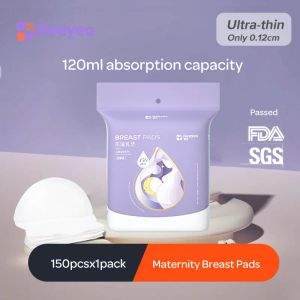 Amplaceur Deeyeo Breast Pads Maternité Disposable Ultra mince anti-débordement respirant allaitement allaitement coussinet Assilement