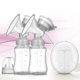 Enhancer Double bilatéral Electric Breast Pompe automatique Auto puissant Aspiration Milk Baby Milk Bott