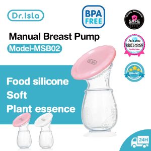 Enhancer Dr.Lisla Manual Breast Pompe Baby Aliteding Pompe Pumpe de lait collecteur Correction Automatique Pumps de silicone au lait maternel