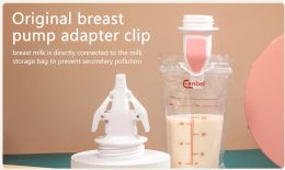 Enhancer Eenbei Breast Pump Adapter Clip 2.0 Génération Sac de rangement de lait Connecteur Coup de bébé