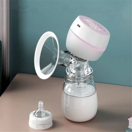 Play -Bacero eléctrico potenciador Succión Masaje automático grande fabricante de leche posparto PP Silicona LED Pantalla 180 ml Bebes Accesorios