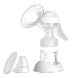 Versterker NCVI Handmatige borstpomp met melkfles draagbare borstvoeding pompen 5oz BPA gratis zachte voedingskwaliteit siliconen krachtige zuigkracht