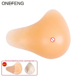 Enhancer Onefeng New Design Breathable Fake Silicone Breast Forme Artificial Boob Prothèse pour les femmes mastectomie 180600G / PC