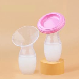 Ampliqueur portable en silicone Pumple de lait à lait maternel Bouteille d'aspiration d'allaitement