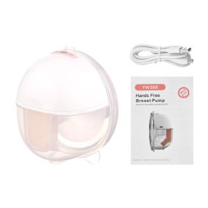 Enhancer Wearable Hands Free Electric Breast Pump draagbare onzichtbare stille pijnvrije voedingspomp met 24 mm flens 150 ml capaciteit