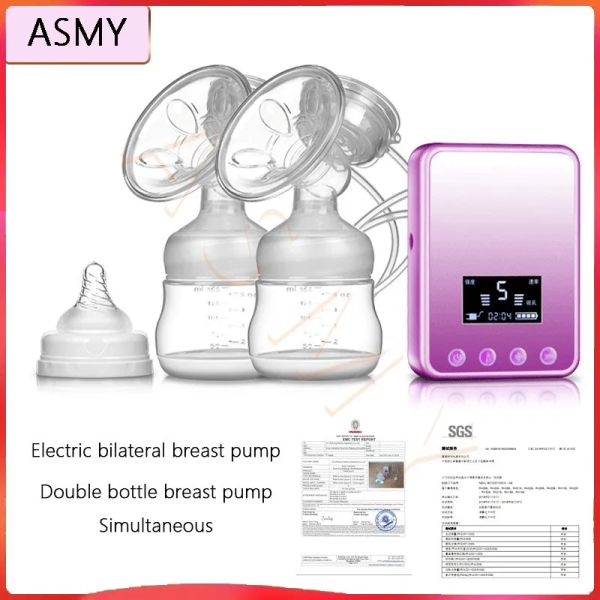 Enhancer Yongjiu Bilateral Electric Breast Pump Machine de traite rechargeable