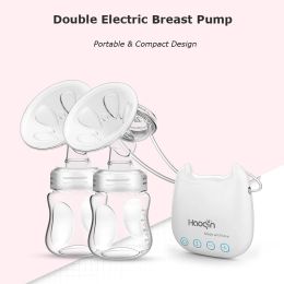 Enhancer Youha Electric Breast Pump Automatische HansFree Double Breast Pumps Siliconen Bilaterale borstpomp Babyborstvoeding Accessoires