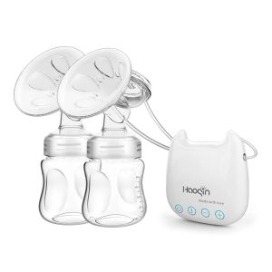 Versterker uha elektrische borstpomp draagbare automatische hansvrije dubbele borstpompen siliconen borstpomp baby borstvoeding accessoires