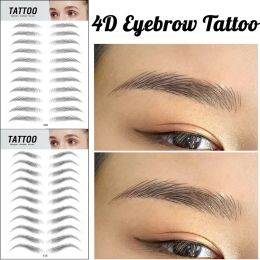 Amplaceurs 4d Sticrow Tattoo Sticker Hairlike Faux sourcils imperméables Autocollants de transfert d'eau durable durable